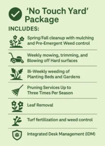 No Touch Lawn Care Package